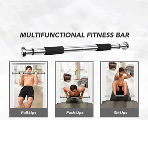 Tellus Nhiệm Vụ Nặng Nề Thép Đa Năng Cửa <span class=keywords><strong>Pull</strong></span>-up <span class=keywords><strong>Bar</strong></span> Với Độn Grips Biểu Tượng Tùy Chỉnh Cho Nhà Phòng Tập Thể Dục Tập Luyện Và Đào Tạo - Product Image 6