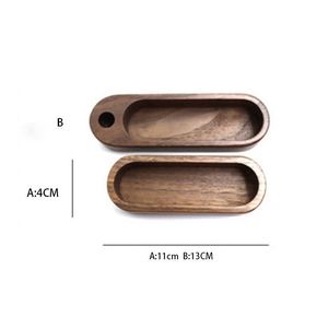 Wood Business <b>Card</b> Holder <b>Box</b> Desktop Wooden <b>Card</b> Display Stand - Product Image 3