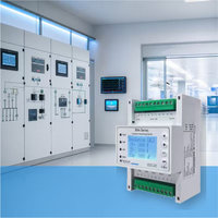 Dispositif de surveillance d'isolement DC BIM-CH1 100-1000Vdc, relais de surveillance d'isolement en ligne pour systèmes IT non isolés avec écran LCD Modbus RS485