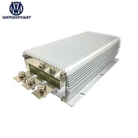 Regulator voltase buck mobil daya tinggi, 60amp 48vdc step down 24vdc transformer 60a dc dc konverter 48v menjadi 24v
