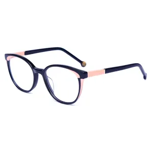 Glasses Supplier Italian Design Fashion Oval Acetate Optical Glasses For Women