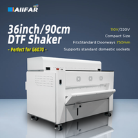 Séchoir DTF G6070 36 pouces/90 cm avec agitateur, séchage complet de film PET 900 mm, éclairage RGB personnalisé
