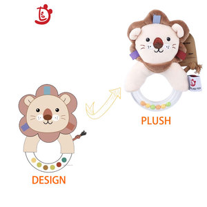 <span class=keywords><strong>Hochet</strong></span> en peluche personnalisé pour bébé <span class=keywords><strong>Hochet</strong></span> design lion mignon Développer la musique de bébé <span class=keywords><strong>hochet</strong></span> en peluche sensoriel 0-12 mois - Product Image 2