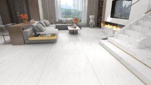 고급 세라믹 소결석 바닥 벽 타일 얼룩 방지 석판 광택 마감 1200x2700mm 인산지아오 브랜드 - Product Image 5