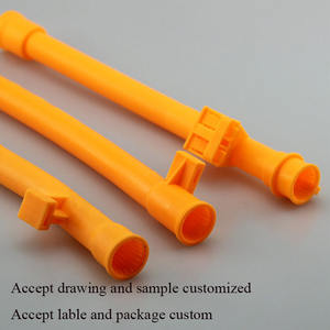 أنبوب قياس الزيت / قمع الزيت 038 103 663 /06A103663C / 06A-103-663C /038-103-663 لسيارات أودي A3 وA4 وA6 - Product Image 2