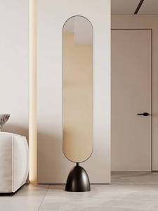 Miroir sur pied simple et personnalisé pour chambre de fille, style nordique moderne, tendance 2025, luxe, pour la maison - Product Image 5