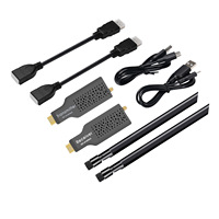 50m Extensor HDMI inalámbrico Receptor transmisor de video Receptor 1 a 2 3 4 1x4 Pantalla para PS3/4 Cámara Laptop PC a TV Monitor Proyector