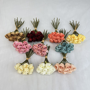 Fleur Artificielle de Rose Réaliste en Soie pour la Saint-Valentin, Décorations de Mariage en Vrac <span class=keywords><strong>Pas</strong></span> Chères, Réception - Product Image 5