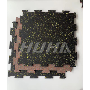 Tấm lót sàn phòng tập thể dục bằng xốp tháo lắp, không mùi, dày 15/20mm, chất liệu cao su gỗ - Product Image 6