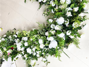 SPR <span class=keywords><strong>Bouquet</strong></span> <span class=keywords><strong>De</strong></span> <span class=keywords><strong>Mariée</strong></span> Fleurs Vertes <span class=keywords><strong>Et</strong></span> Blanches Mur Artificiel - Product Image 3