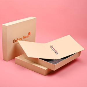 Carpeta <span class=keywords><strong>de</strong></span> papel A6 A5 B5 personalizada, juegos <span class=keywords><strong>de</strong></span> Cajas <span class=keywords><strong>de</strong></span> Regalo, exquisitos regalos corporativos que ayudan al trabajo <span class=keywords><strong>de</strong></span> oficina - Product Image 3