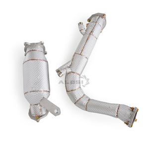 Cuski 200 CPSI Collecteur d'échappement isolé à haut débit pour <span class=keywords><strong>Audi</strong></span> A6 <span class=keywords><strong>40</strong></span> <span class=keywords><strong>TFSI</strong></span> 2.0T C8 2020-2025 Haute performance Ajustement parfait - Product Image 6