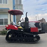 Tracteur économique à prix avantageux avec pare-soleil, boîte de vitesses à changement de vitesse, moteur chenillé 80 CV 2RM à faible consommation de carburant et forte puissance
