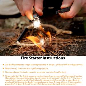 Braccialetto di <span class=keywords><strong>Sopravvivenza</strong></span> Multifunzionale 5-in-1 Personalizzato in Nylon per Caccia, Pesca, Campeggio con Bussola, Acciarino, Fischietto di Emergenza - Product Image 6