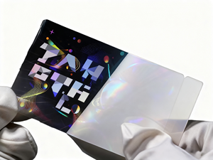 Superposition holographique transparente rectangulaire anti-contrefaçon à double couche, design personnalisé, application manuelle, pour usages multiples - Product Image 6