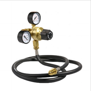 Venda Por Atacado Hot Sale Argon/CO2 Gás Regulador Gás Válvula Redutora para Aplicação TIG MIG com Entrada CGA580 e 9/16 "Outlet - Product Image 2