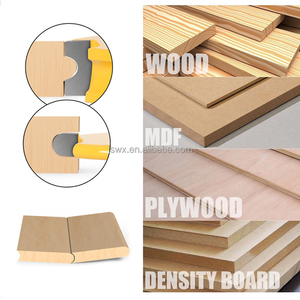 Weix 2-pc Router <span class=keywords><strong>Bit</strong></span> Set -6mm/1/4 "/1/2" Shank <span class=keywords><strong>cove</strong></span> và hạt t-slot, roundover & sàn máy cắt cho gỗ viền & TRIM - Product Image 4