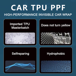 ฟิล์มเคลือบเซรามิกนาโน <span class=keywords><strong>VK</strong></span> สำหรับปกป้องสีรถยนต์ PPF ฟิล์ม TPU ซ่อมแซมตัวเองได้ ไม่เหลือง ป้องกันรอยขีดข่วน ฟิล์มหุ้มรถยนต์ - Product Image 4