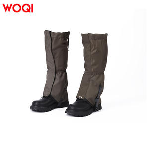 Guêtres de neige WOQI 55x42cm en polyester avec fermeture à boucle réglable pour la protection en extérieur, protège-jambes pour adultes - Product Image 2