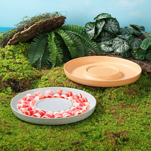 Plato Redondo de Cobre Estilo Montaña Retro Kang'er para Hot Pot, Rebanadas de Cordero y Rollos de Carne Grasa - Product Image 1