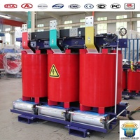 Transformateur de distribution triphasé à résine coulée, type sec, 1250 KVA, 50/60Hz, abaisseur/élévateur de tension