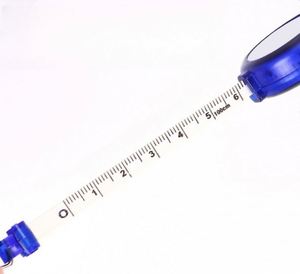 Ruban à mesurer souple et portable pour la mesure du buste, de la taille et des hanches du tailleur |   Mini mètre ruban rétractable en tissu pour usage extérieur - Product Image 2