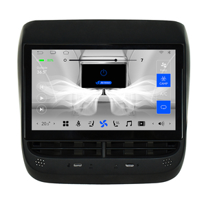 Pour <span class=keywords><strong>Tesla</strong></span> modèle 3 <span class=keywords><strong>Y</strong></span> 2018-2023 écran de divertissement de contrôle arrière sans fil <span class=keywords><strong>Carplay</strong></span> moniteur de température climatique contrôleur de panneau ca - Product Image 2
