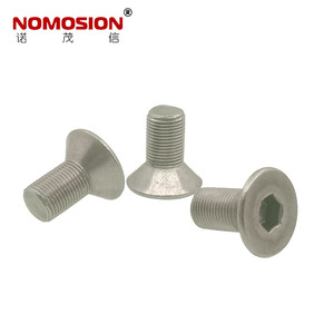 NOMOSION <b>Flat</b> Head <b>Screw</b> M6x12 Fine Thread 304 Stainless Steel Metric Class 8.8 - Product Image 3