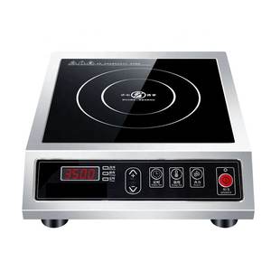 Cocina de inducción negra de alta potencia, 3500 vatios, muy vendida, para restaurantes y hogares. - Product Image 1