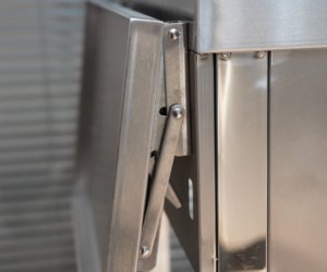 โต๊ะอ่างล้างจานพับได้สแตนเลส 201 ป้องกันสนิม ทนทานต่อการกัดกร่อน ใช้งานได้หลากหลายสถานการณ์ จากโรงงานโดยตรง - Product Image 3