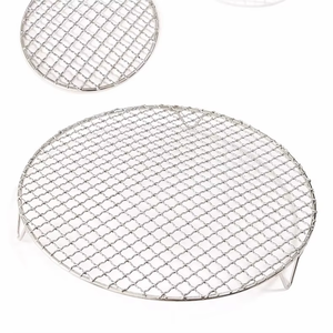Stackable Round Stainless Steel <b>Rack</b> With Legs, Portable Air Fryer Steaming Roasting Stand for Kitchen Steam Cooker <b>Oven</b> - Product Image 1
