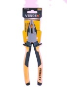 Pince coupante combinée, outils de quincaillerie, acier au carbone, poignée isolée, outil manuel d'électricien pour couper les fils