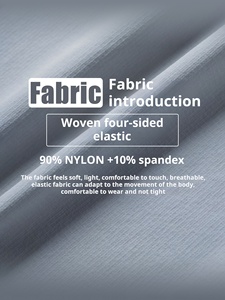 <span class=keywords><strong>Pantaloni</strong></span> Casual <span class=keywords><strong>pantaloni</strong></span> dritti-<span class=keywords><strong>pantaloni</strong></span> da uomo leggeri da Trail-to-Gym ad asciugatura rapida con Slim-migliorano la tecnologia <span class=keywords><strong>e</strong></span> la ventilazione 4D - Product Image 6