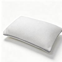 Oreiller de sommeil confortable en mousse à mémoire de forme avec gel rafraîchissant injecté, respirant et frais, pour massage du cou