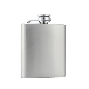 Petaca de Acero Inoxidable de Varios Tamaños – Petaca de Bolsillo para Whisky de 1oz a 18oz, Tapa de Rosca Antiderrames, Petaca Portátil para Alcohol - Product Image 5