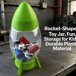 Personaliza Varias Formas de Botellas Moldeadas por Soplado para Contener Botellas de Azúcar Transparentes, Botellas Grandes, Huchas, Juguetes y Regalos - Product Image 3