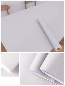 Film décoratif PVC écologique 120 cm, toucher doux mat, imperméable, autocollant, pour meubles, armoires de cuisine, portes - Product Image 6