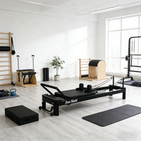 Fabrikpreis Langlebige Verstellbare Tragbare Umweltfreundliche Yoga-Trainingsmaschine aus Legierung für Studio/Fitnessraum/Zuhause Pilates Reformer
