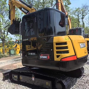 High Quality SANY SY60 Excavator 2023 Model Almost All New Original Used 6ton Operating <b>Weight</b> Engine Gearbox Pump - Product Image 2