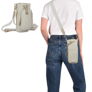 Custom <b>20L</b> Nylon Crossbody Cooler <b>Bag</b> Waterproof Outdoor Gym Hiking Running Sport Water Bottle Holder Reusable - Product Image 5