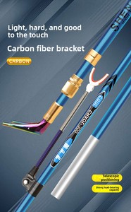 Canne à pêche à la traîne <span class=keywords><strong>Abu</strong></span> <span class=keywords><strong>Garcia</strong></span> en fibre de carbone, <span class=keywords><strong>ensemble</strong></span> de cannes pour la pêche au poisson-chat en eau salée, modèle 092 - Product Image 4