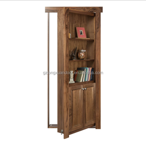 Armoire Murphy en bois massif moderne, intérieur élégant, <span class=keywords><strong>porte</strong></span> cachée élégante, design de <span class=keywords><strong>porte</strong></span> invisible, décoration de pièce secrète - Product Image 6