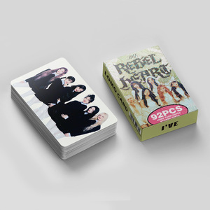 KPOP 92 pcs/boîte IVE Rebel Heart Photocard Lomo Card Photo Card - Product Image 2