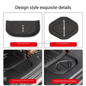 Couvre-poignée de porte Leopard 8 en gel de silice pour prévenir la rouille et le vieillissement - Product Image 3
