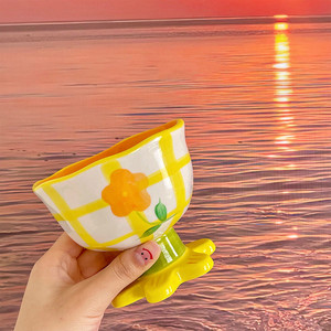 Q37 Nueva taza Linda Taza <span class=keywords><strong>de</strong></span> cerámica Regalo <span class=keywords><strong>de</strong></span> cumpleaños Taza <span class=keywords><strong>de</strong></span> tulipán <span class=keywords><strong>Diseño</strong></span> pintado a mano Recuerdo <span class=keywords><strong>DE</strong></span> <span class=keywords><strong>BODA</strong></span> Taza creativa <span class=keywords><strong>de</strong></span> helado - Product Image 4
