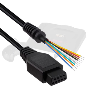 Cable de Extensión para Control de Videojuegos de 9 Pines y 1.5 m para <span class=keywords><strong>Sega</strong></span> Genesis 2 y <span class=keywords><strong>3</strong></span>, Cable de Conexión para <span class=keywords><strong>Mega</strong></span> Drive 2 - Product Image 2