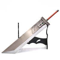 Nouveau design, modèle de sabre en métal en alliage de zinc de 30 cm, style jeu Final Fantasy, pour cadeau