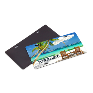 Matrícula personalizada recuerdo nevera imán matrícula coche matrícula al por mayor recuerdo Puerto <span class=keywords><strong>Rico</strong></span> imán - Product Image 2