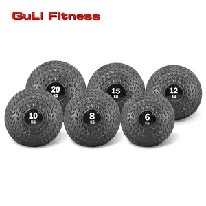 Guli Fitness Weighted No Bounce Slam Ball Weighted Medicine Ball with Easy Grip Tread for Strength and Workout