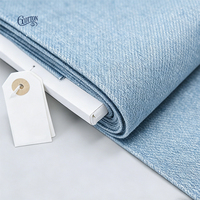 Tela vaquera pesada 7*7 OE 410GSM, 50/50 algodón poliéster, 180cm, sarga izquierda, sin elasticidad, para chaquetas y jeans pesados 7s OE